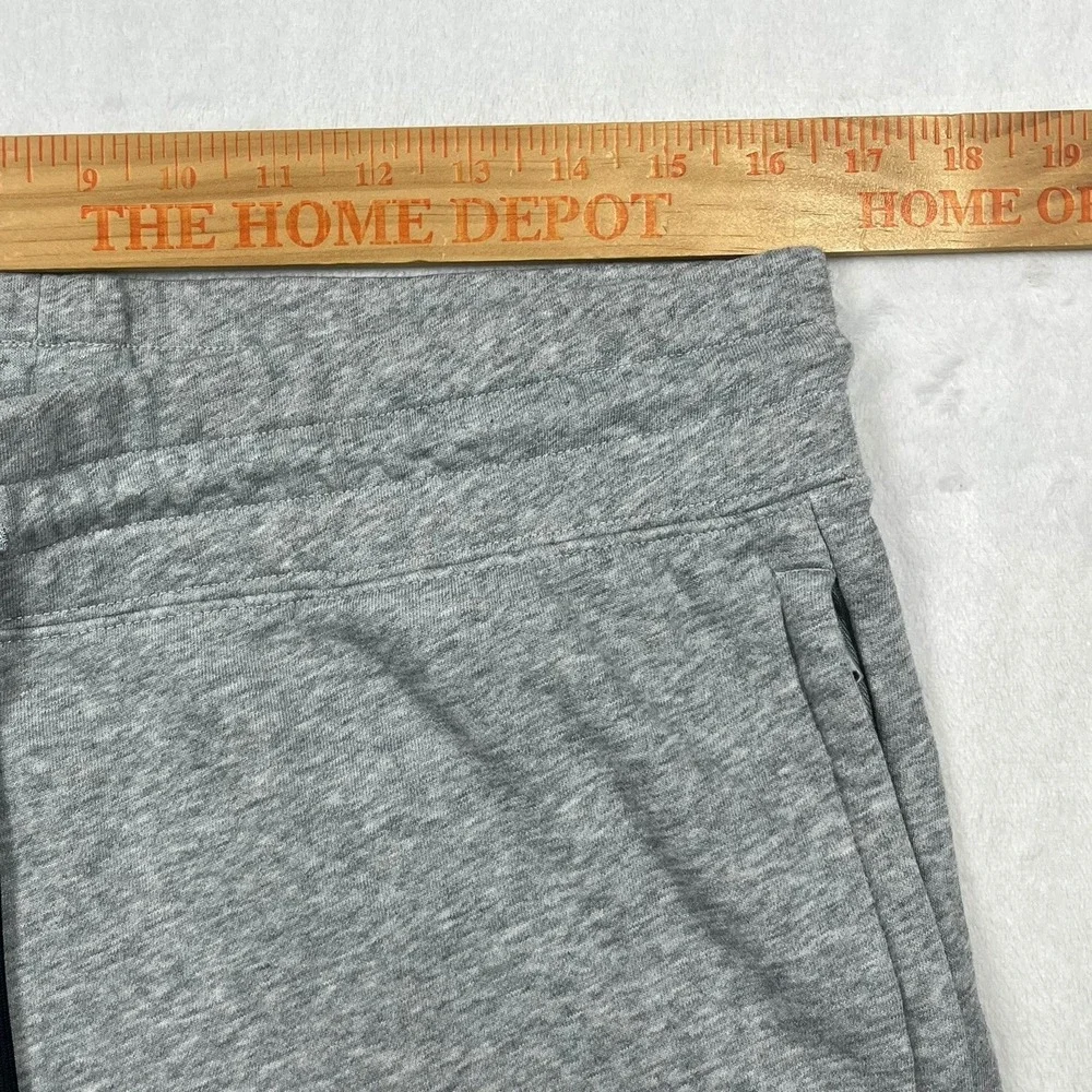Fabletics Joggers Mens Size M Heather Grey Cotton Blend Drawstring Athleisure